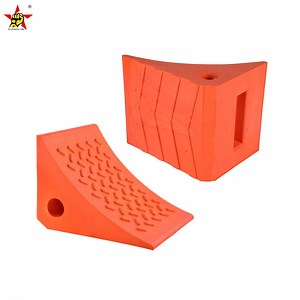 [Hot Item] Urethane Wheel Chocks Available for Applications From Small Trucks