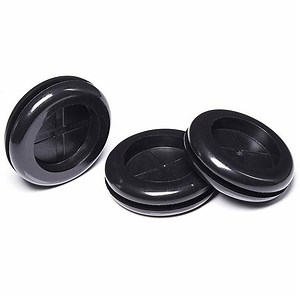 [Hot Item] Custom Square Silicone Oval Rubber Cable Waterproof Wiring Grommet Hole Firewall Plug Flat