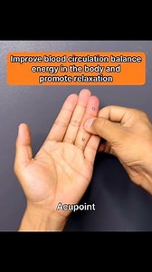 36K views · 77 reactions | improve blood circulation balance energy in the body and promote relaxation #acupoint #staylealthy | Acupoint Wellness | Facebook