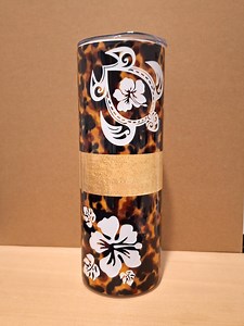 Turtle Shell Pattern Tumbler, Sea Turtle Tumbler, Hibiscus Tumbler, Island Girl, Micronesia, Melanesia Gift, Pacific Islands Tribal Pattern - Etsy