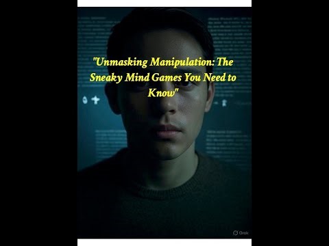 Unmasking Manipulation: Sneaky Mind Games & Body Language Tricks
