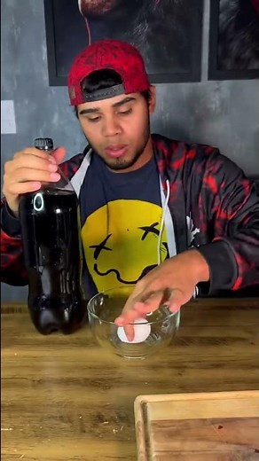 Real✅ ou fake❌? Ovo 🥚 + Coca Cola + sal 🧂