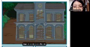 2.1K views · 18 reactions | One of our brilliant students, Emma  Past Simple and Past Continuous Tense တွေကို ပြန်နွေးရင်း own story တစ်ပုဒ် ဖန်တီးခိုင်းတာ။ Image တစ်ခုပြရုံပဲ ဘာ information မှ ထပ်မေးစရာမလိုတော့ပါဘူး။ #GrammarCorner #English #Grammar #OnlineClass | Grammar Corner | Facebook