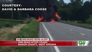 U.S. 35 reopens after a fiery crash leaves one person dead