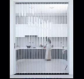 Shower Accordion Folding Doors for Bathroom/ Kitchens, 200 203 210 Cm Tall Indoors Locks Temperature Divider Partition Door Lockable, Waterproof Hotel Apartment Multifold Retractable Gate(85x210cm/33.