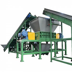 [Hot Item] Twin Shaft Metal Shredding Machine to Recycle Used/Waste Copper/Iron