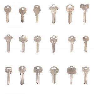[Hot Item] Chinese Key Blanks for Door Hot Sale High-Quality Custom Design Metal Blank Keys Kw1