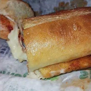 NYG CHICKEN 🐔 PARMESAN SUB FROM 😋 QUICKCHEK. #foodie #food #chickenparmesan