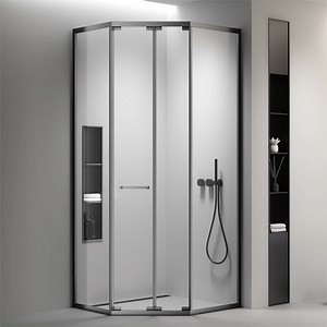 [Hot Item] Elegant Frameless Shower Enclosure with Modern Shower Door Design