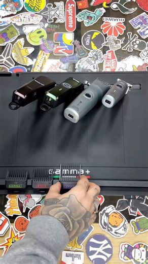 The Magnetic Mat 🧲, USB Block and Magnetic charging cables 🔌 What else do you need to organize your station 💈 @cicericlippers | GAMMA