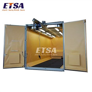 [Hot Item] Mobile Sandblasting Room/Container Sandblasting Room Paint and Rust Removal