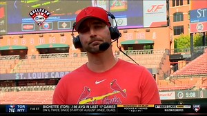 "These guys stayed encouraging me throughout the whole process..." Adam Wainwright details how the support of his teammates helped push him through adversity on his way to career win 2⃣0⃣0⃣! | MLB Network