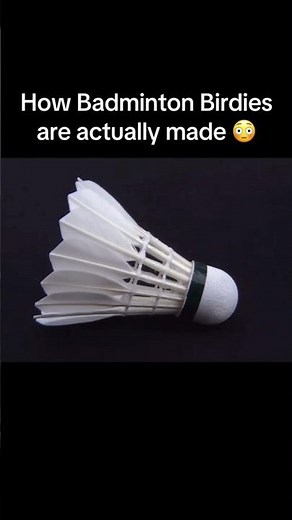 How SHUTTLECOCK are really made inside the factory 🏸 #howitsmade