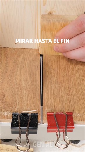 10K views · 18 reactions | Cortes de madera perfectos. ¡Truco para los carpinteros! | Bella y Genial | Facebook