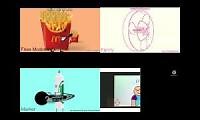 Mix of 4 videos from youtube : BFDI Auditions Quadparison #38 (My Version)