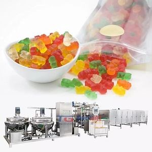 [Hot Item] Automatic Jelly Pectin Gummy Candy Making Forming Machines Production Line