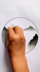 1.4K views · 44 reactions | Landscape painting with crayon #art #painting #draw | Ideas Art daily | Facebook