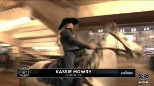 46K views · 3.3K reactions | Kassie Mowry had the fastest time of the San Angelo Rodeo so far with her 14.04-second run last night. She also leads the average with 29.86 seconds on two runs. | PRCA ProRodeo | Facebook