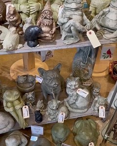 Here’s a few of the more than 150 pieces of Campania cast stone garden ornaments that arrived today. They’re all behaving themselves in the shop today. We’ll get lots of them onto our website today where you’ll find them at Botanica-PT.com/garden-accessories/ | Botanica | Facebook