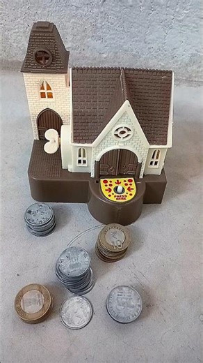 💰 Unbelievable Piggy Bank 😍 Explore Puppy's Dream Dollar House Coin Dog House 🏠 (KT-1674)#shorts