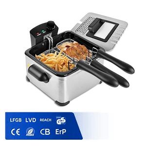 [Hot Item] Electric Deep Fat Fryer 4 Liter with Window for Home