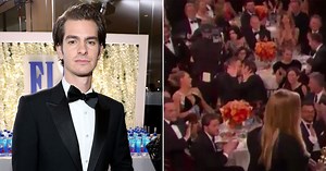 Andrew Garfield Kissed Ryan Reynolds at the Golden Globes for a Really Sweet Reason