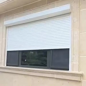 [Hot Item] Automatic Security Aluminium Metal Rolling Roll up Shutter Window, Hurricane Storm Aluminum Sound Proof Roller Shutters