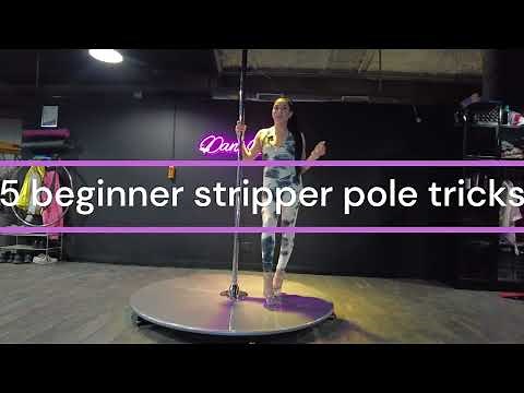 5 beginner stripper pole tricks tutorial