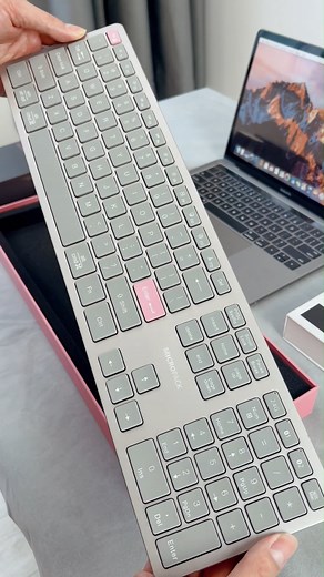 1.3K views · 28 reactions | Who could resist this minimalist-style keyboard! #cozyhome #giftideas #technology #desksetups #businessstyle #bluetoothkeyboard #computerkeyboard #consumerelectronics #wirelesskeyboard #Micropack #micropack #computeraccessories | Micropack Global - Digitally Yours | Facebook