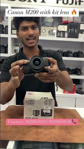 Canon M200 with kit lens 🔥 | Camsik | Camerashop | #camsikelectronics