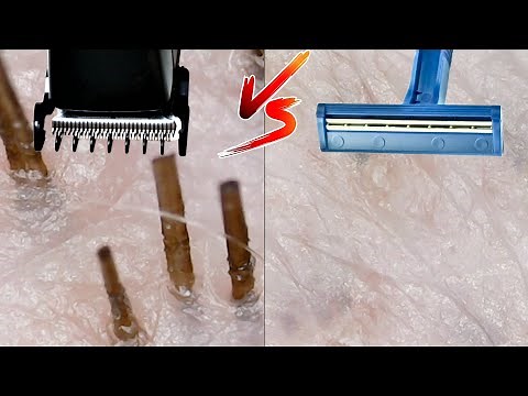 Shaving With Hair Clippers vs Electric Shaver vs Razor