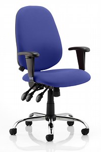 Cork High Back Deeply Padded Office Chair - Large Range Of Fabrics