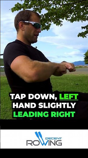 Summary of hand positions for rowing during the different phases of the sculling