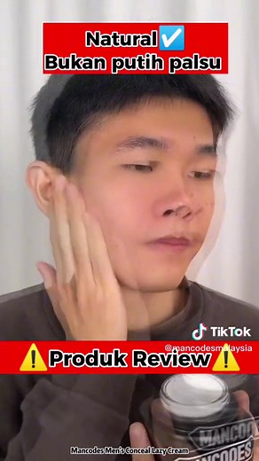 Mancodes Whitening Face Cream | Lazy Tone Up Cream Shop in Malaysia