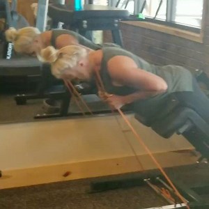 Awesome use of bands on our 45 Degree Back piece by @alpha_elite_physiques ⁣ ⁣ Taken right from the scripture that is the DAILY TRAINER, we found ourselves here on a PC dominant leg day hitting some extensions focused on the hammies. This is a great way to train them in more of a stiff legged position. We used my 45 degree back extension from the ALPHA GLUTES toolbox of equipment to hit this movement with some added band tension capping off the peak contraction. Also, don't use a "chest up cue" 