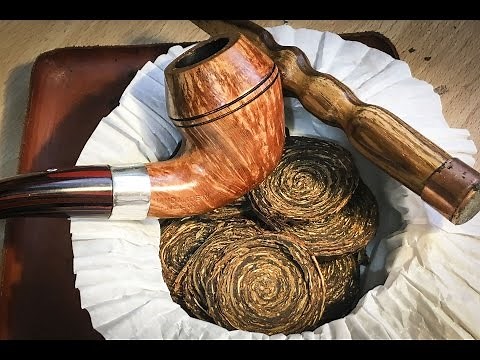 Escudo Navy De Luxe Pipe Tobacco in new Northern Briars birthday pipe