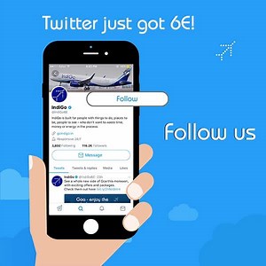 How do you get all your flight details on Twitter? You #Get6E ! | IndiGo