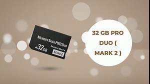 JUZHUO Original 32GB Memory Stick Pro Duo (MARK2) Memory Stick for Sony PSP/Camera Memory Card