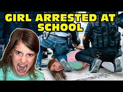 🤬Girl Temper Tantrum🤬 ARRESTED At School - Dad FREAKS OUT! [Original]