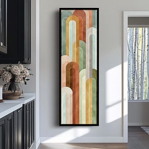 Modern Abstact Art, Tall and Thin Canvas Wall Art, Long and Narrow Wall Art for Contemporary Home, Modern Abstract Wall Art Room or Office - Etsy Canada