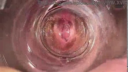Camera deep inside my creamy pussy