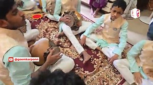 Ghumat Aarti at Saligao | Shri Shantadurga Murlidhar Bal Ghumat Arti Mandal, Naika Waddo Calangute #GhumatAarti #GaneshChaturthi #Goa #Saligao #Calangute #TraditionalGoa #CulturalHeritage #GanpatiBappaMorya | Goemkarponn