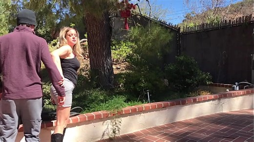 Sex with my neighbor caught peeping - Erin Electra - Free Porn Tube