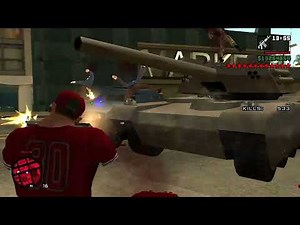 GTA San Andreas | Vinewood Shootout & Rampage + 12-Stars Escape