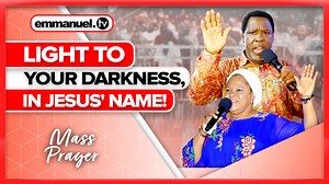 Behind your sickness is darkness. Behind your stagnation is darkness. Behind your poverty is darkness. Behind your addiction is darkness. Behind your constant failure is darkness. However, right now, Jesus Christ is ready to shine the light into your darkness. He is ready to redeem you from sin and sorrow. He is ready to set you free for good. Join Pastor Evelyn Joshua, The SCOAN Evangelists and Prophet TB Joshua in this red-hot Mass Prayer session as they confront the demons responsible for all