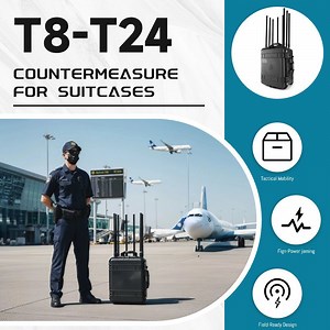 [Hot Item] Customizable Trolley Case Cellular Bluetooth Phone Jammer Outdoor Explosion-Proof System