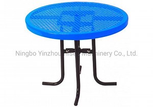 [Hot Item] 36-Inch Round Portable Food Court Table for Events and Gatherings