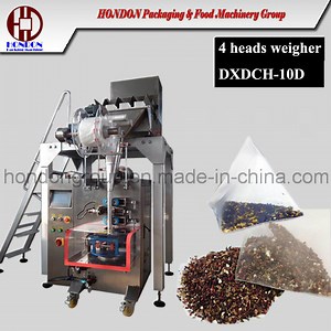 [Hot Item] Ultrasonic Sealing Nylon Pyramid Tea Bag Packing Machine