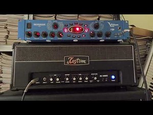 Kustom KG100HFX with KG412 cabinet and Behringer V Amp playthrough (part 2)