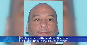 FBI says Michael Ramos used Snapchat to lure minors to make explicit videos
